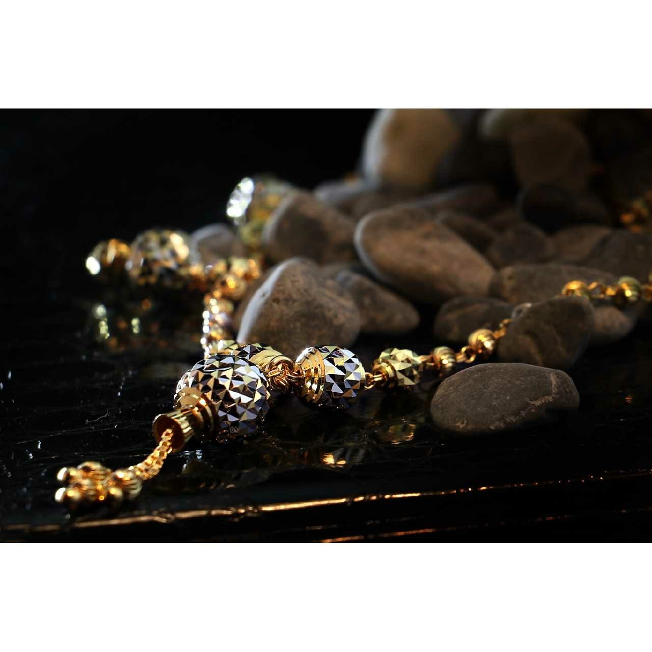22KT Yellow Gold Ladies Indo Italian Mala