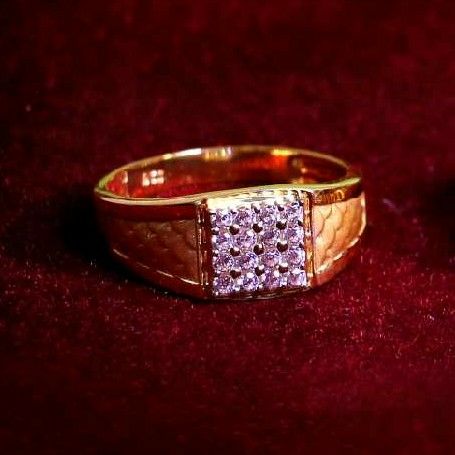 22KT Yellow Gold Indian Casting Charming Ring