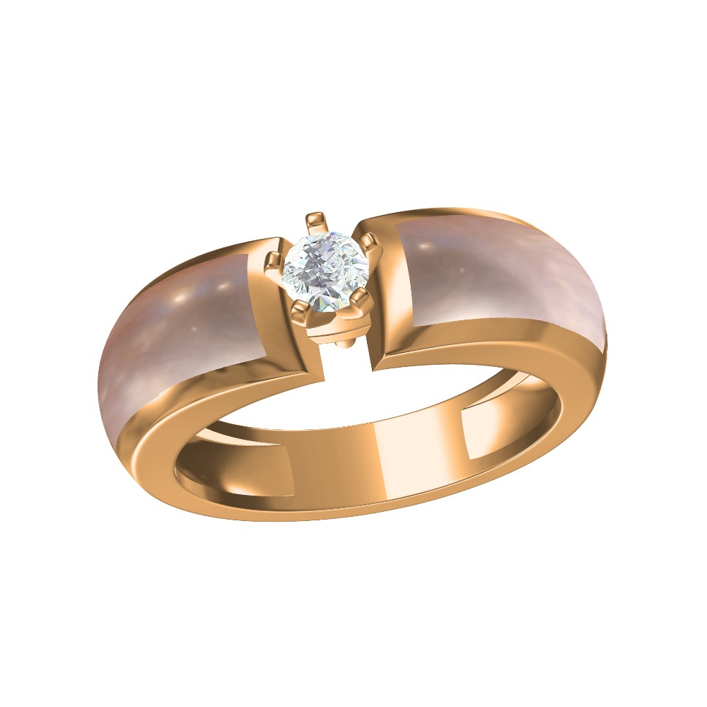 Gold Ladies Fancy Ring