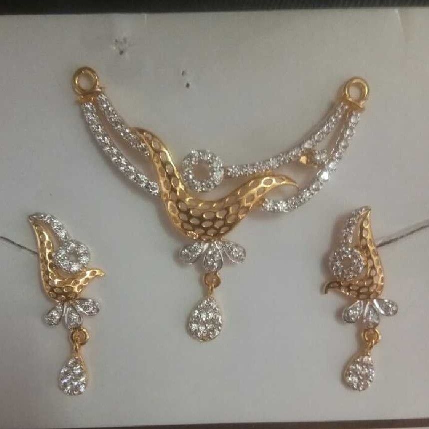 22k Gold Fancy Pendant Set