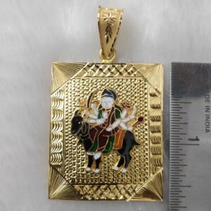 916 Gold Fancy Gent's Meladi Maa Pendant
