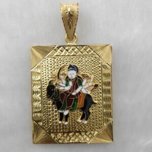 916 Gold Fancy Gent's Meladi Maa Pendant