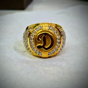 916 Gold Fancy Gent's Ring