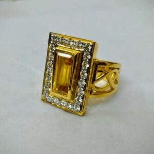 916 gold fancy gent's ring