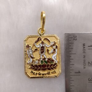 916 gold Fancy Gent's Fuljogani Maa Pendant