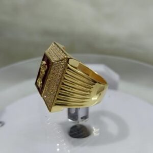 916 Gold Fancy Gent's Ring