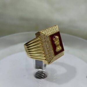 916 Gold Fancy Gent's Ring