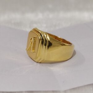 916 Gold Fancy Gent's Ring
