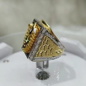 916 Gold Fancy Gent's Balaji Ring