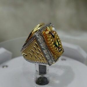 916 Gold Fancy Gent's Balaji Ring