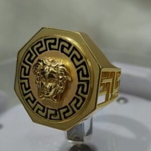 916 gold fancy gent's ring