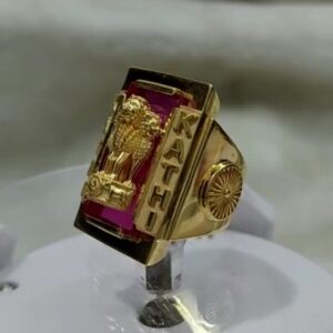 916 gold fancy gent's ring