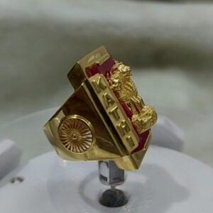 916 gold fancy gent's ring