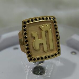 916 gold fancy gent's ??? ring