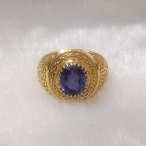 916 Gold Fancy Gent's Ring
