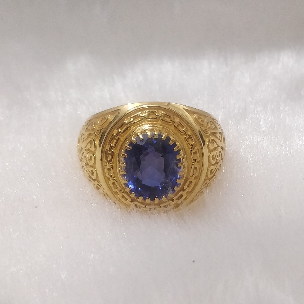 916 Gold Fancy Gent's Ring