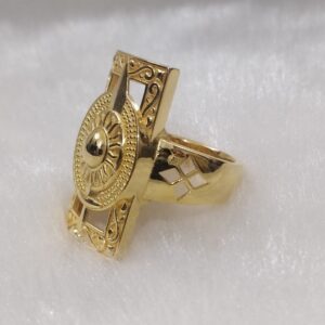 916 Gold Fancy Gent's Ring