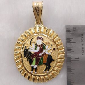 916 Gold Fancy Meladi Maa Pendant