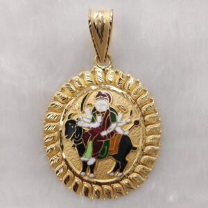916 Gold Fancy Meladi Maa Pendant