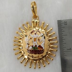 fuljogani ma gold minakari pendant