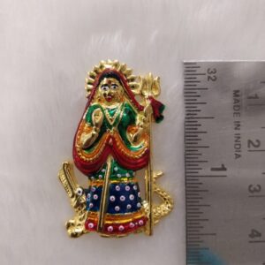 Khodiyar ma gold casting pendant