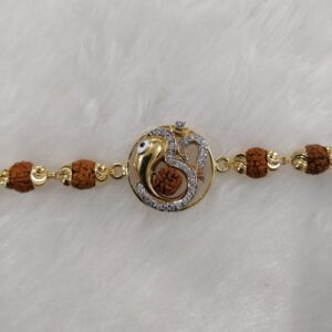 916 Gold Fancy Gent's Rudraksh Lucky