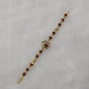916 Gold Fancy Gent's Rudraksh Lucky