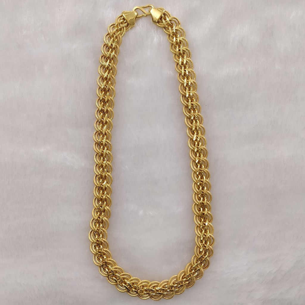 916 Gold Fancy Gent's Chain - Image 2