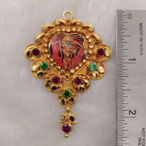 916 Gold Chepapara Photo Mina Pendant
