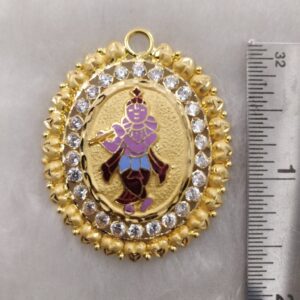 916 Gold Gent's Fancy Krishna Pendant