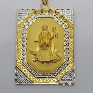916 Gold Fancy Gent's Khodiyar Maa Pendant