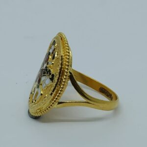 916 Gold Fancy Gent's Ramdevpir Rings