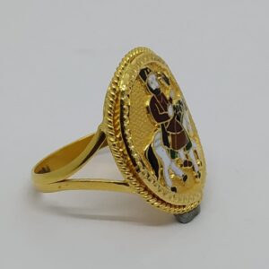 916 Gold Fancy Gent's Ramdevpir Rings