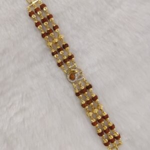 916 gold gent's rudraksh lucky