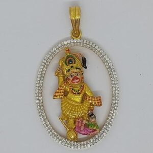 916 Gold Fancy Gent's kastabhanjan dev Pendant