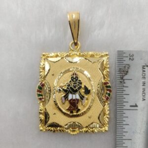 916 Gold Fancy Gent's Krushna Pendant