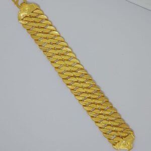 916 Gold Gent's Fancy Bracelet