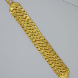 916 Gold Gent's Fancy Bracelet