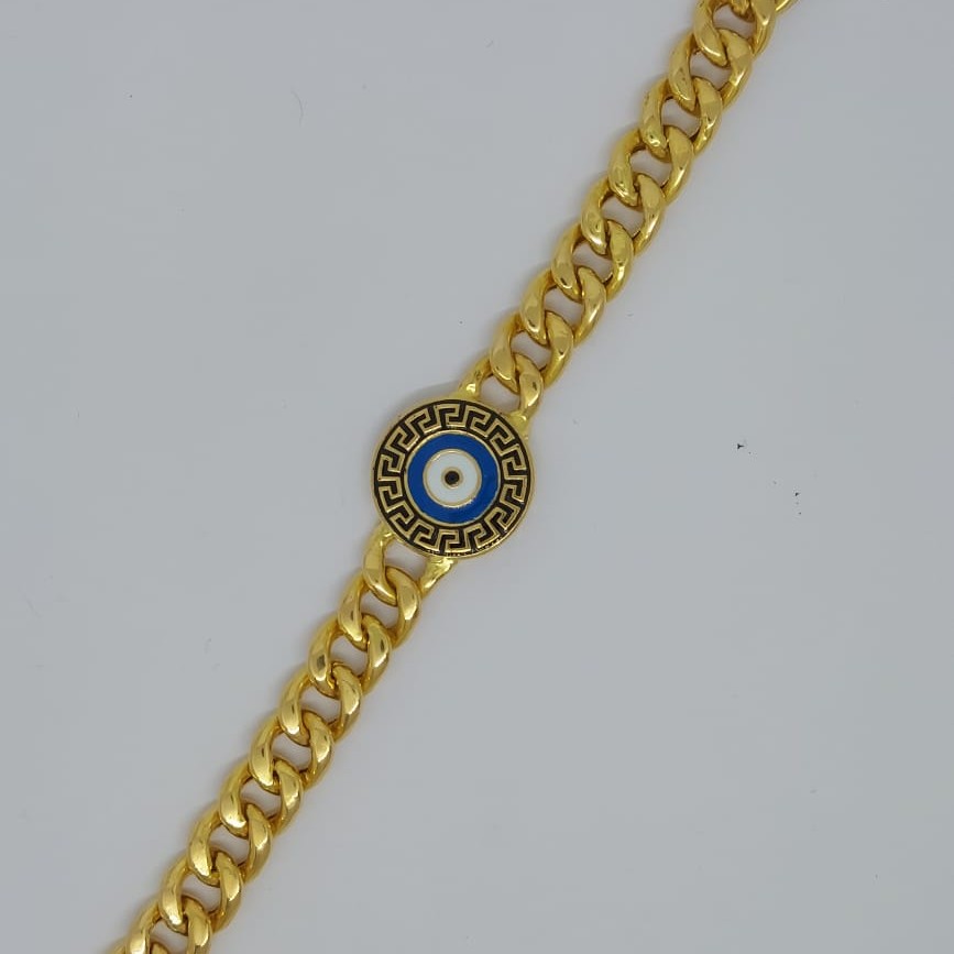 916 Gold Gent's Fancy Bracelet