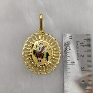 916 Gold Fancy Meladi Maa Pendant