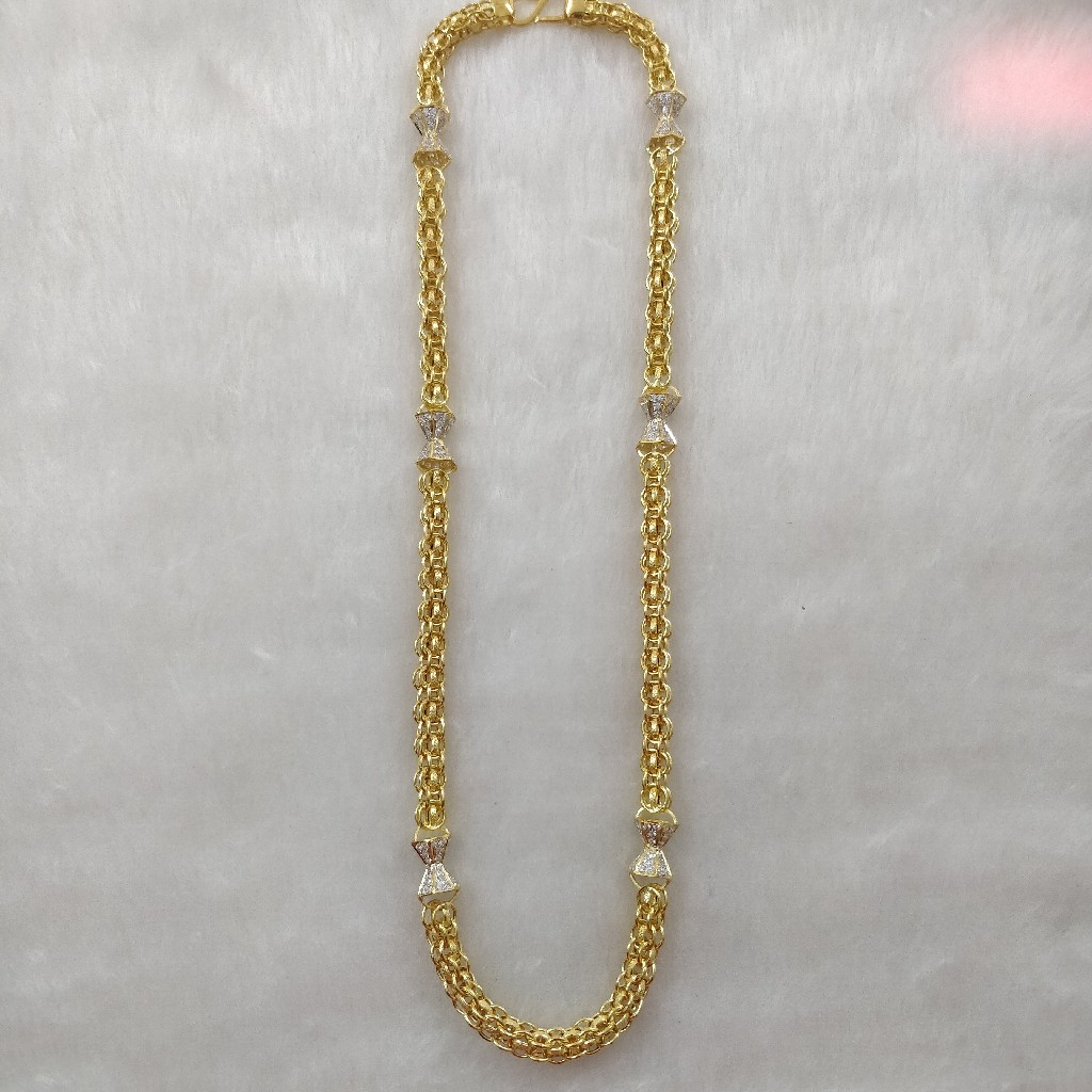 916 Gold Fancy Gent's Chain - Image 2