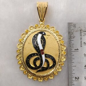 916 Gold Gent's Fancy Goga Maharaj Pendant
