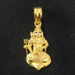 916 gold shankar bhagavan pendant