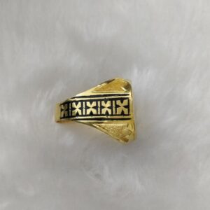 916 Gold Fancy Gent's Ring