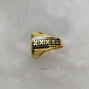 916 Gold Fancy Gent's Ring