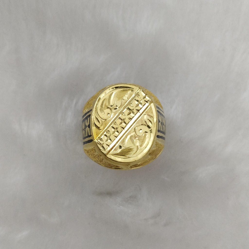 916 Gold Fancy Gent's Ring