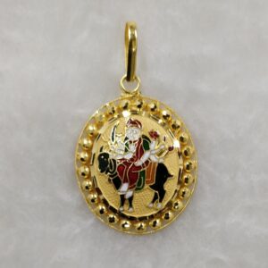 916 Gold Fancy Meladi Maa Pendant