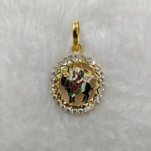 916 Gold Fancy Meladi Maa Pendant