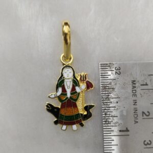 916 Gold Khodiyar Maa Aricuting Pendant
