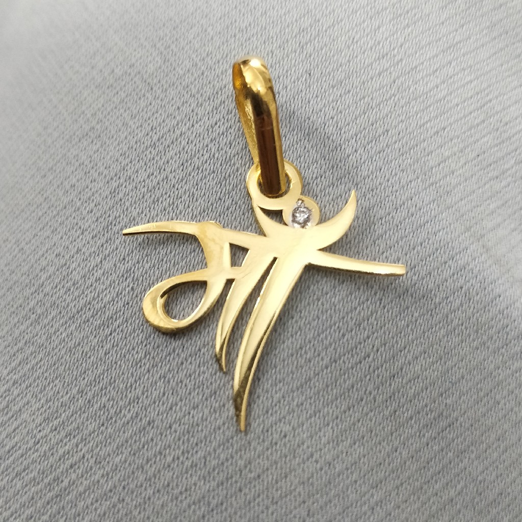 916 Gold Maa Aricuting Pendant - Image 2